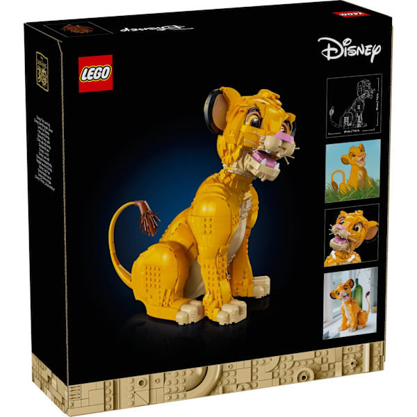 LEGO® Disney Unge lejonkungen Simba 43247 multifärg