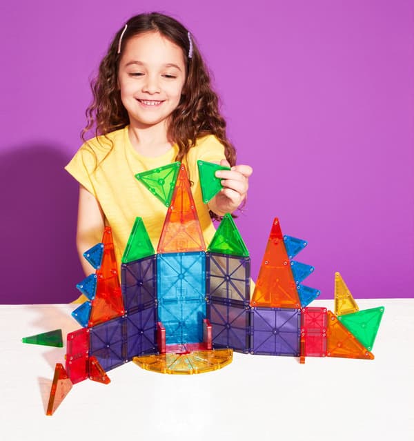 Magna-Tiles Combo +microMAGS 46 delar multifärg