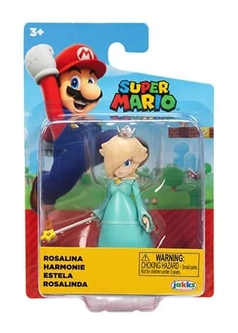 Super Mario Figur 5cm Rosalina multifärg