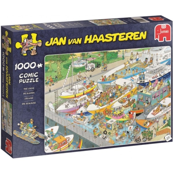 Jan Van Haasteren The Locks 1000 bitar 19067 multifärg