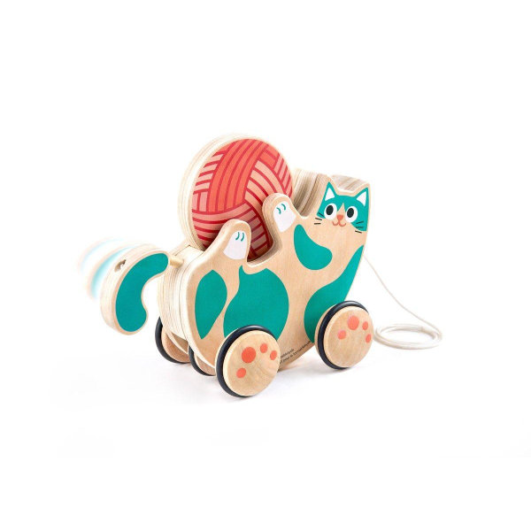 Hape Roll & Rattle Kitten multifärg