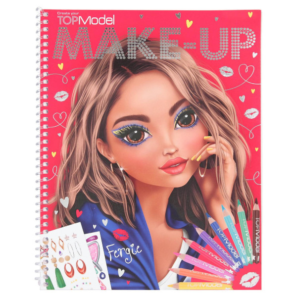 TOPModel Make-Up Designbok multifärg