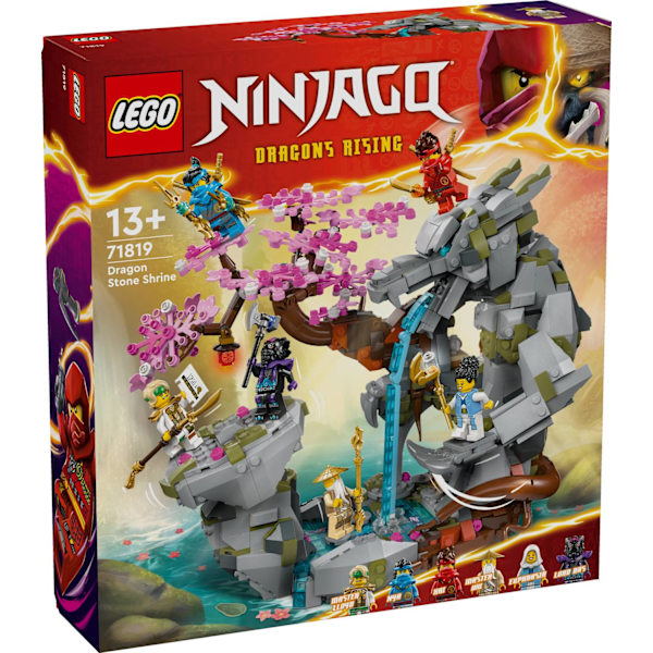 LEGO® Ninjago Drakstenens tempel 71819 multifärg