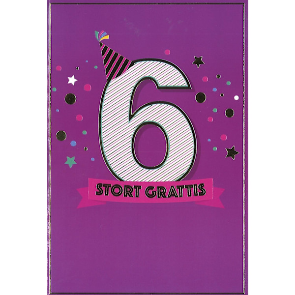 Grattiskort 6 år