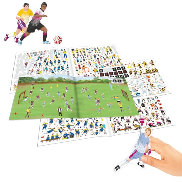 Create your Football Game Pysselbok multifärg
