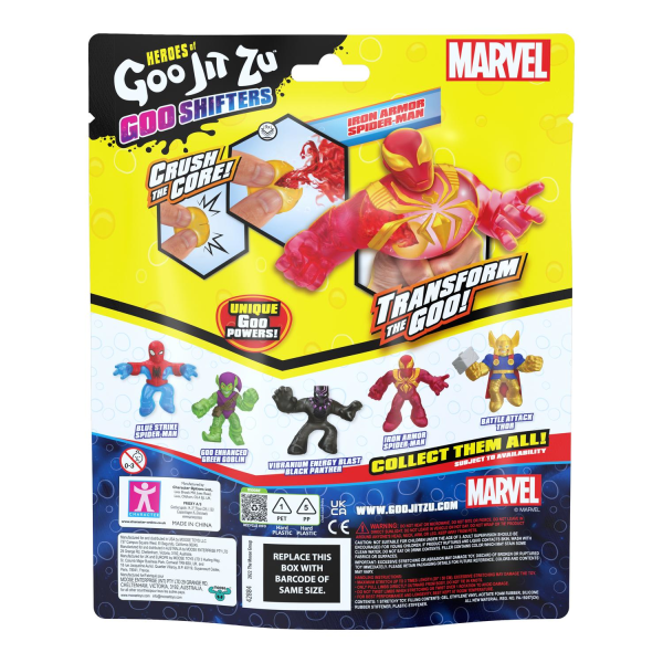 Goo Jit Zu Marvel Goo Shifters Hero Pack Green Goblin multifärg