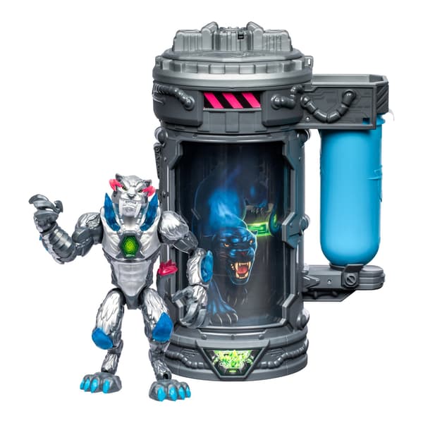 MrBeast Lab Mutator Action Figure Metalic Panther multifärg