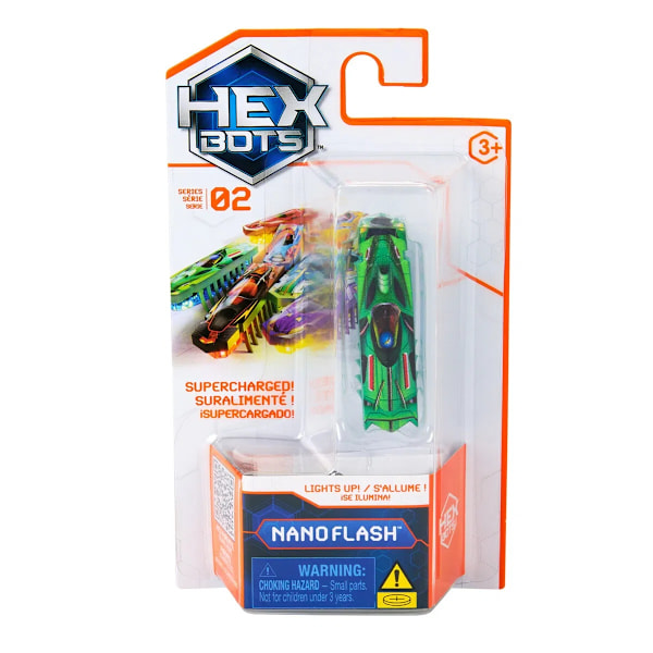 Hex Bots Nano Flash Grön 994 multifärg