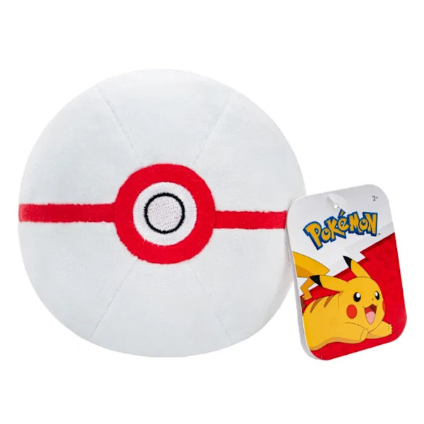 Pokemon Plush Pokeboll Mjukdjur 10cm Premier Ball multifärg