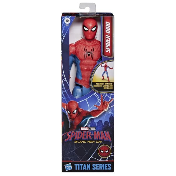 Marvel Spiderman Titan Series Figur Brand New Day multifärg