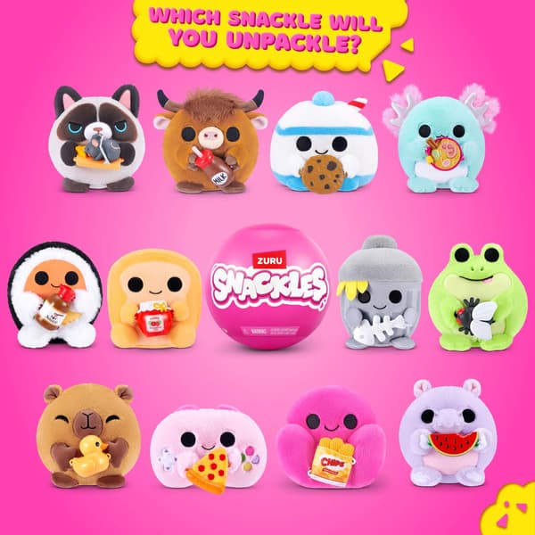 Zuru Snackles Plush multifärg