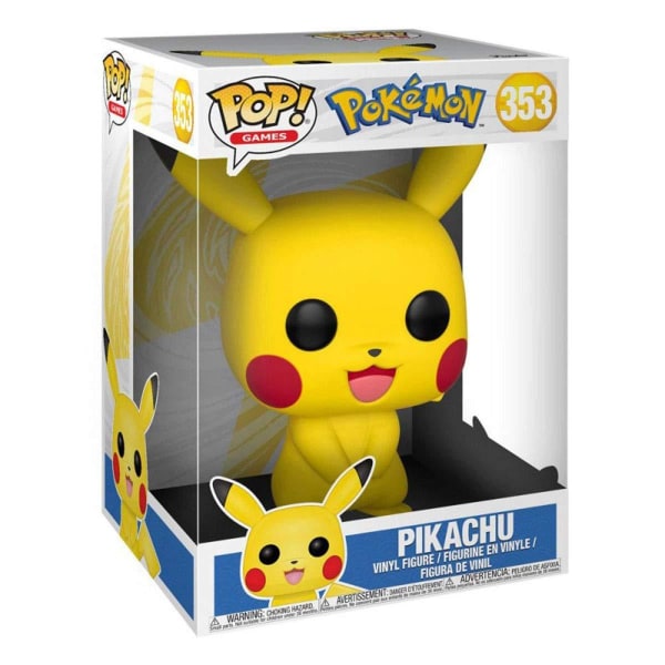 Funko! POP Games 10" Pokemon Pikachu 353 multifärg