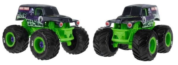 Monster Jam Mechanix 2-pack Megalodon/Grave Digger 1:32 multifärg