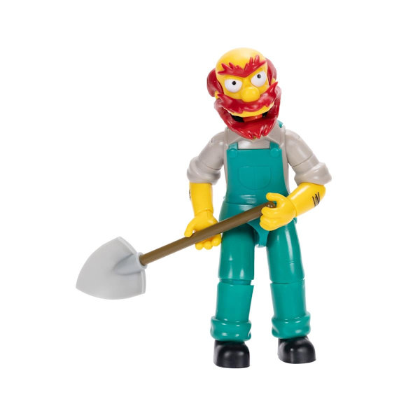 The Simpsons Figur Groundskeeper Willie 13cm multifärg