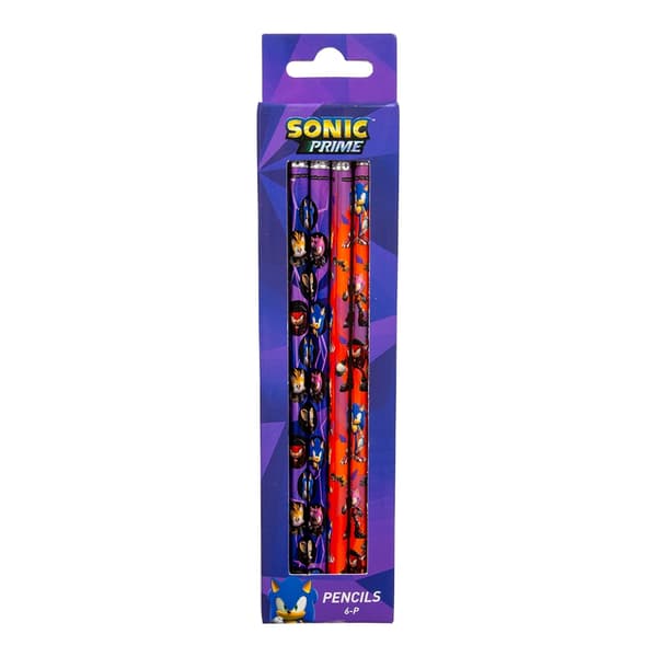 Sonic Blyertspennor 6-pack multifärg