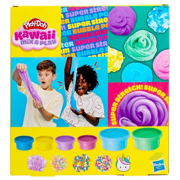 Play-Doh Kawaii Mix & Play 6-pack multifärg