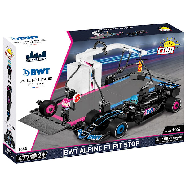 Cobi BWT Alpine F1 Pit Stop 1:26 multifärg