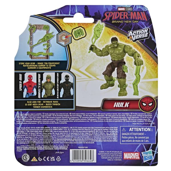Marvel Spiderman BND ActionVerse Figur Hulk multifärg