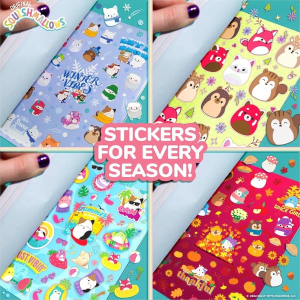 Squishmallows Sticker Book 2000+