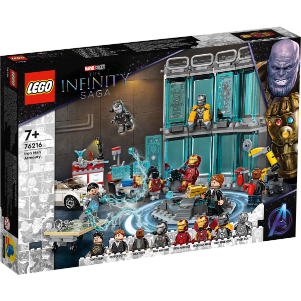 LEGO® Marvel Iron Mans vapenförråd 76216 multifärg