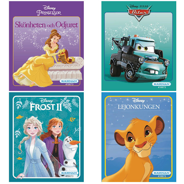 Disney Miniböcker 4-pack