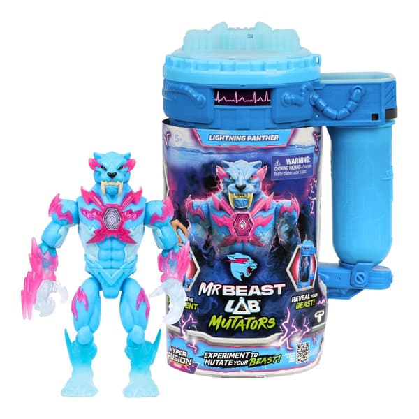 Mr Beast Lab Mutators Mutation Chamber Lightning Panther multifärg