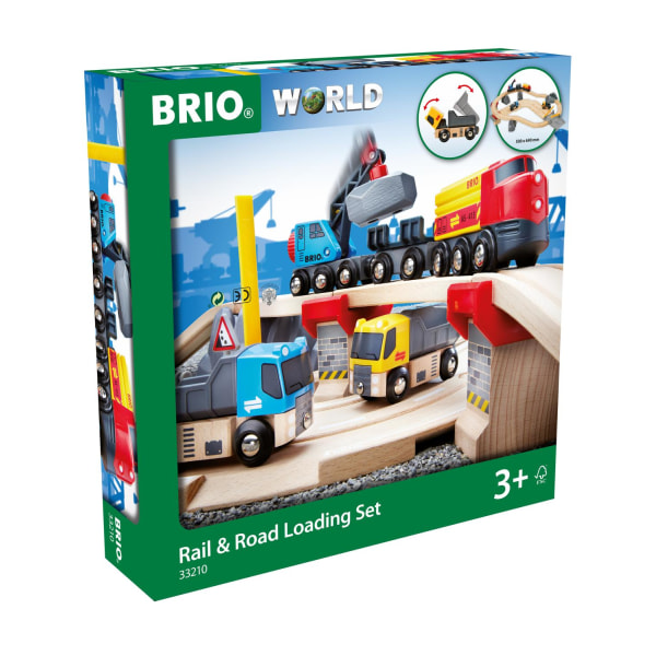 Brio Rail & Road Lastset 33210 multifärg