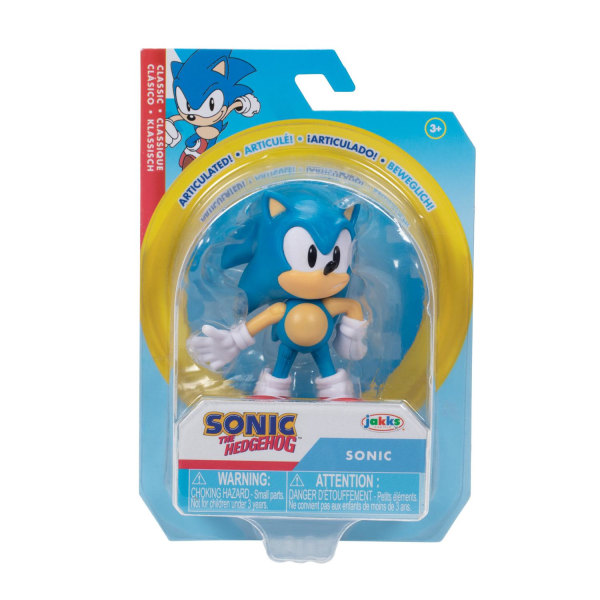 Sonic Figur 2.5" Classic Sonic multifärg