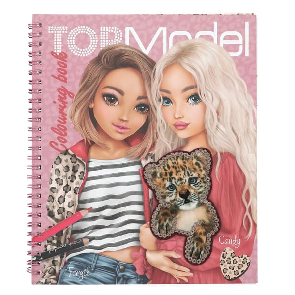 TOPModel Målarbok Leo Heart MultiColor