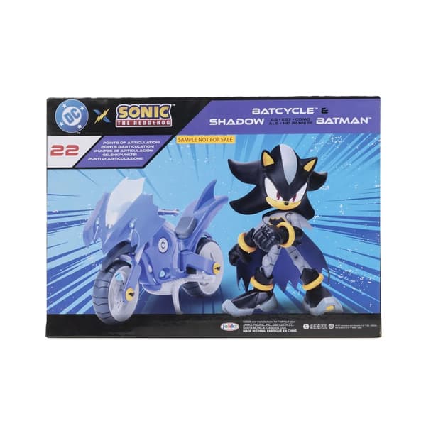 DC X Sonic Batcycle & Shadow/Batman multifärg