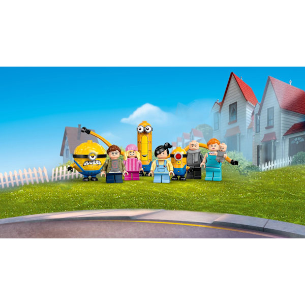 LEGO® Minions Minionernas och Grus familjehem 75583 multifärg