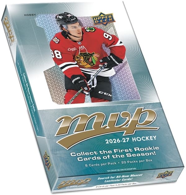 Upper Deck mvp NHL 2026-27 Hobby Hel Box 20 paket multifärg