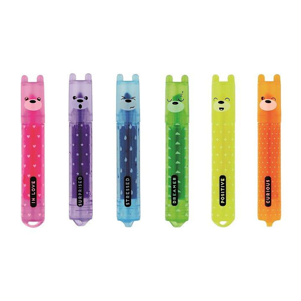 Mini Highlighters Teddy's mood 6-pack
