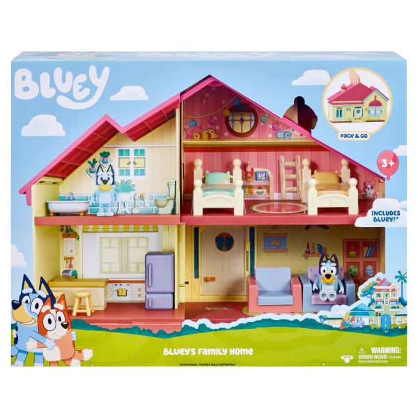 Bluey Blueys Family Home multifärg