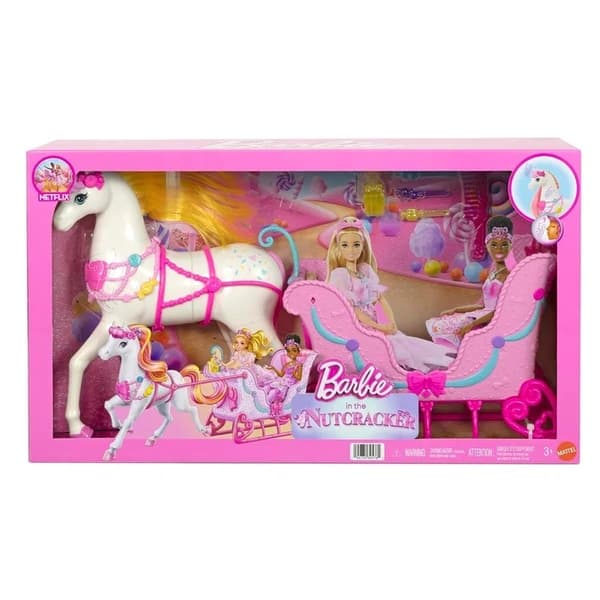 Barbie Nutcracker Häst med släde