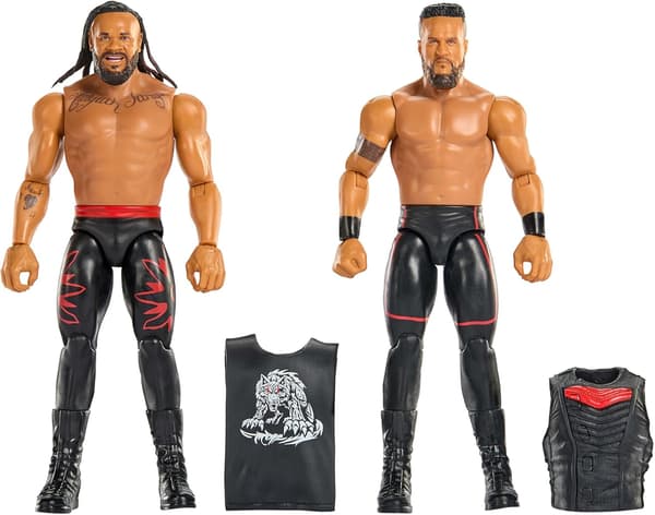 WWE Main Event Showdown 2-pack Jacob Fatu & Tama Tonga multifärg