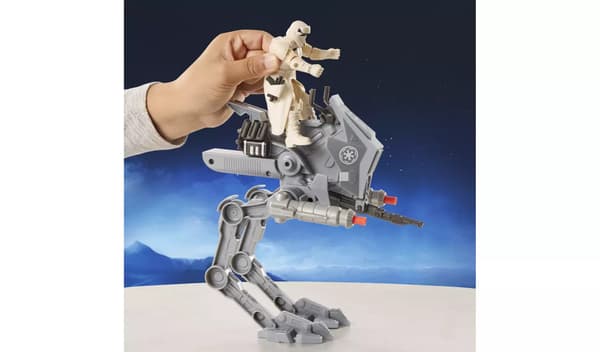 Star Wars Actionverse AT-RT & Imperial Remnant multifärg