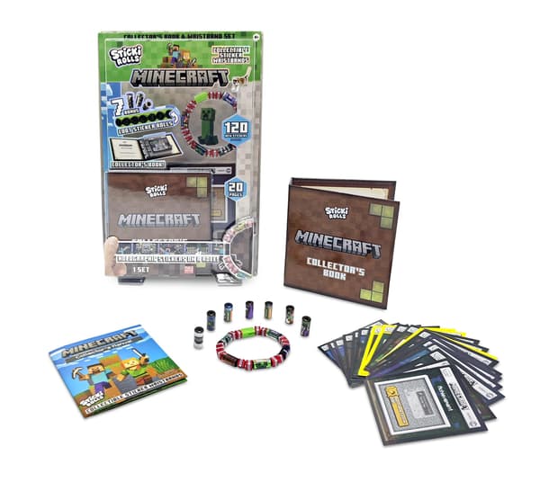 Sticki Rolls Minecraft Sticki Book multifärg