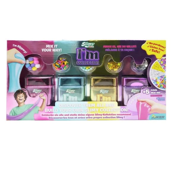 Slimy Ultimate I´m Collection Box 4-p multifärg