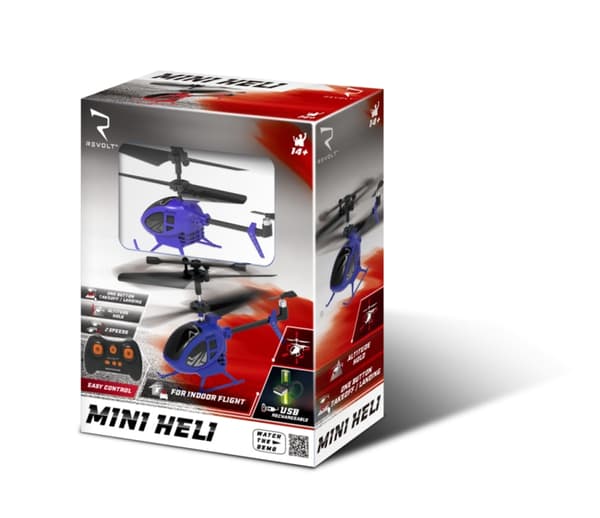 Syma Mini Helicopter Radiostyrd Vit