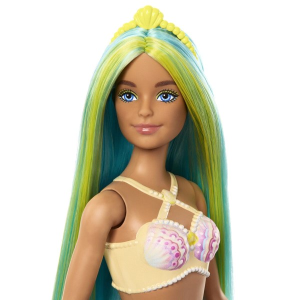 Barbie Docka Mermaid Blå/Grön