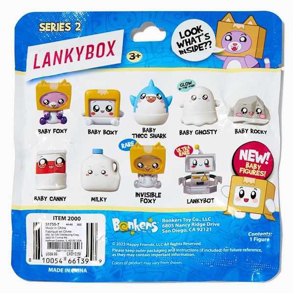 Lankybox 2-pack Micro Mystery Fig