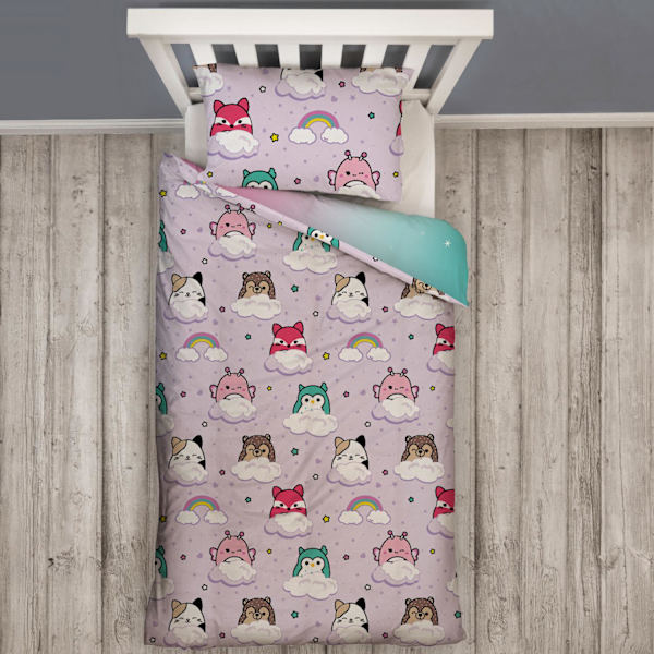 Squishmallows Bäddset 150x210cm 11280 multifärg