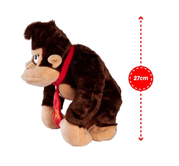 Super Mario Donkey Kong Mjukdjur 27cm multifärg