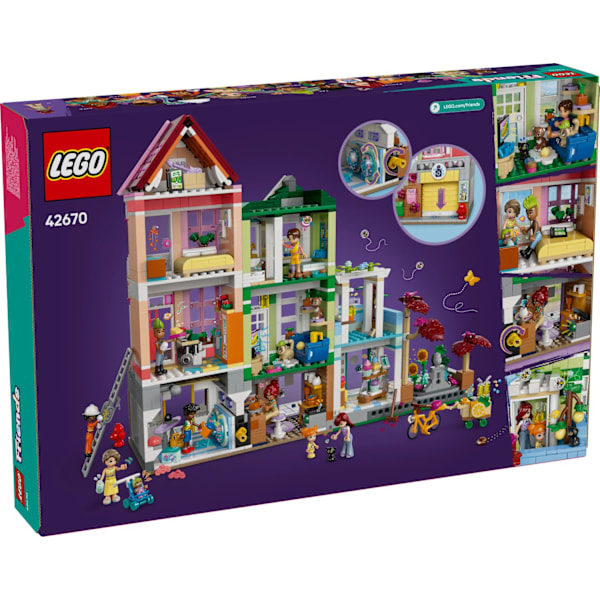 LEGO® Friends Heartlake Citys lägenheter och butiker 42670