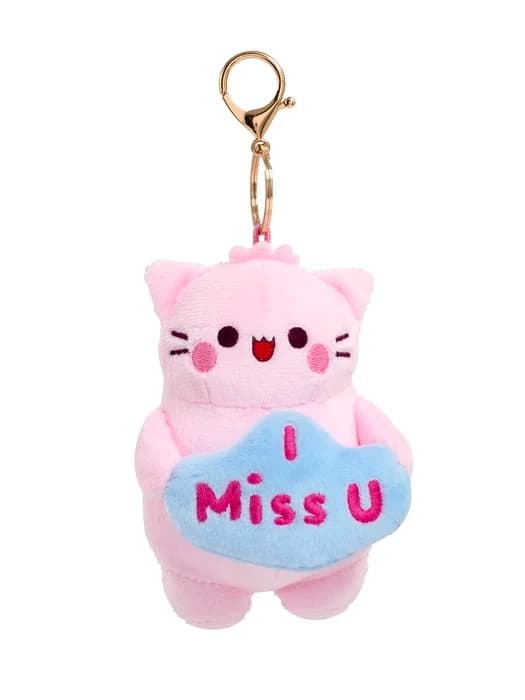 Pembe Nyckelring Plush 12cm I miss you multifärg