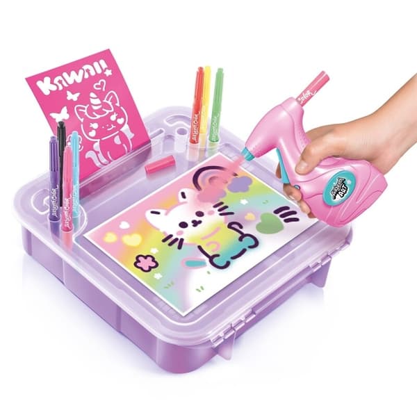 Airbrush Art Kawaii Activity Case multifärg