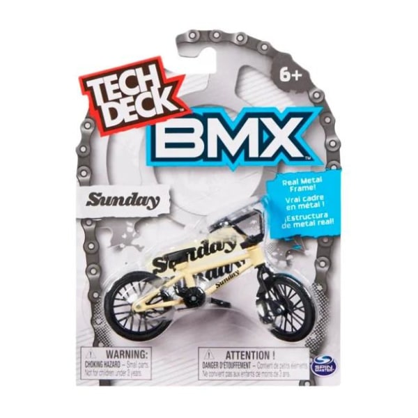 Tech Deck BMX Sunday Creme multifärg