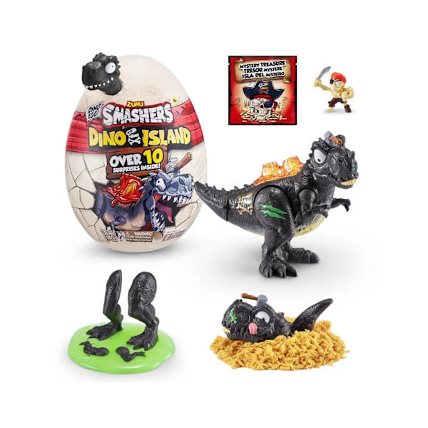 Zuru Smashers Dino Island Egg multifärg
