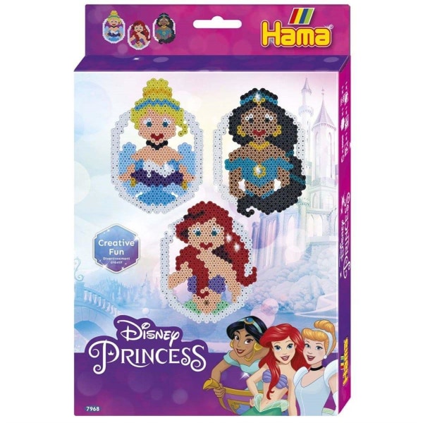 Hama Midi Box Disney Princess 2000 pärlor multifärg